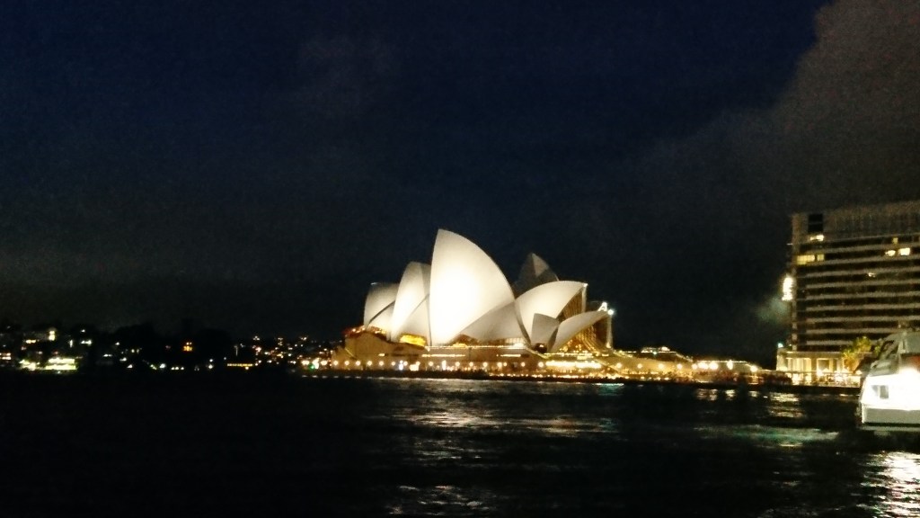 Opera Sydney de nuit