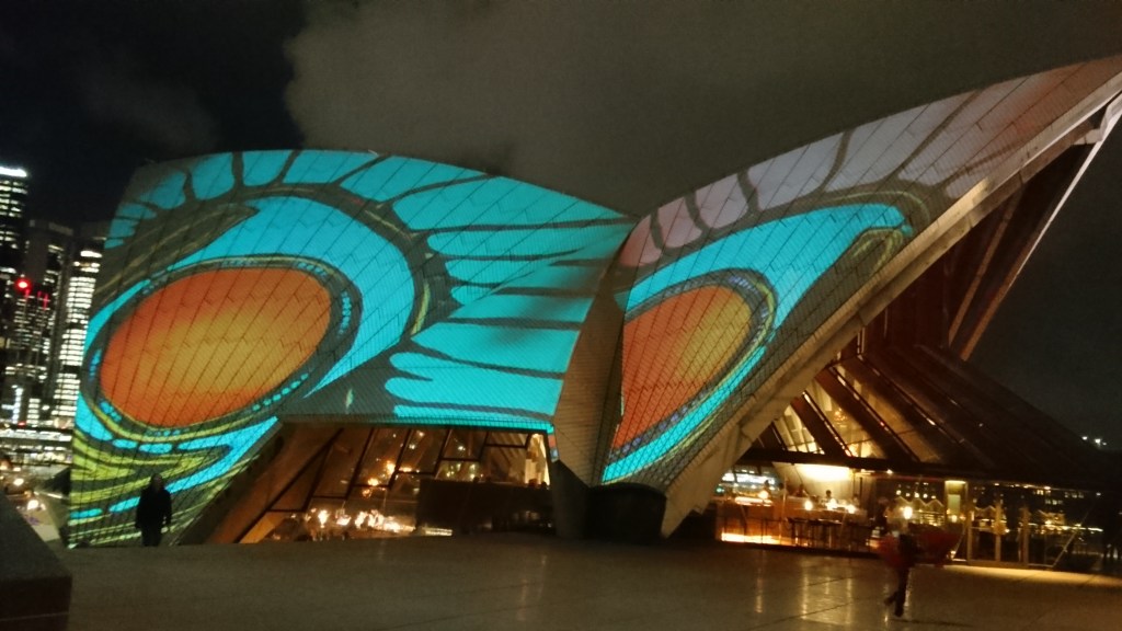 Projection opera Sydney
