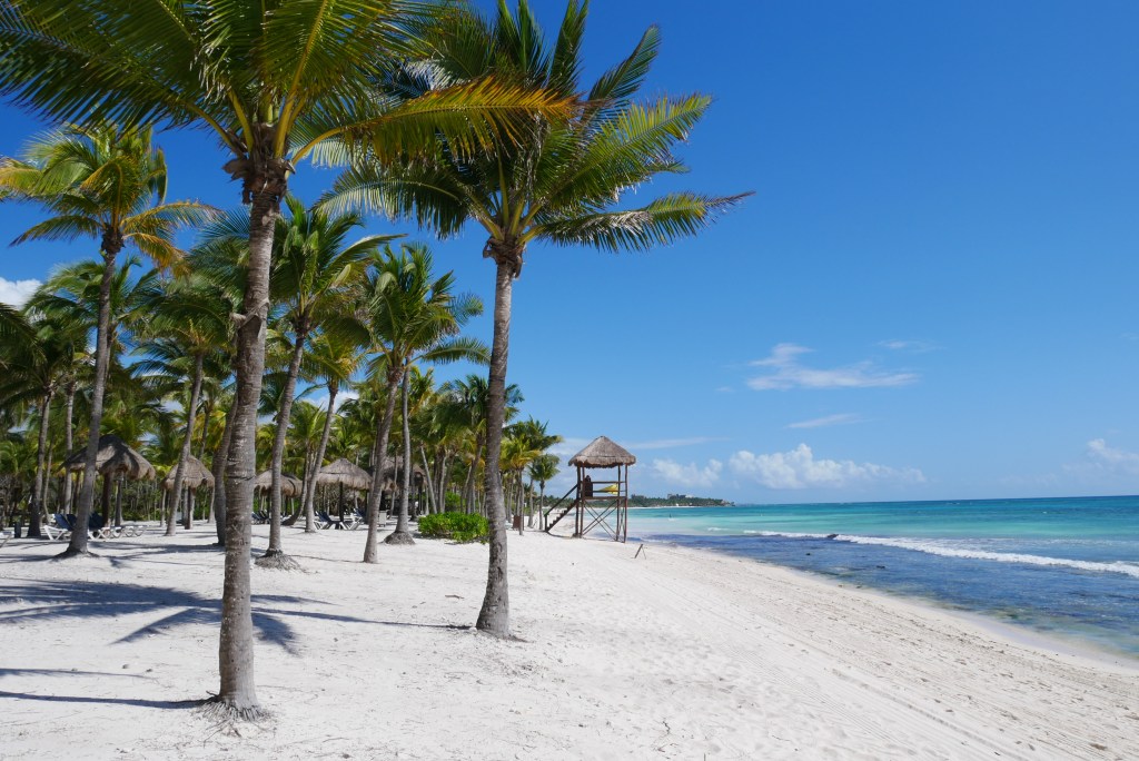 plage grand palladium white sand