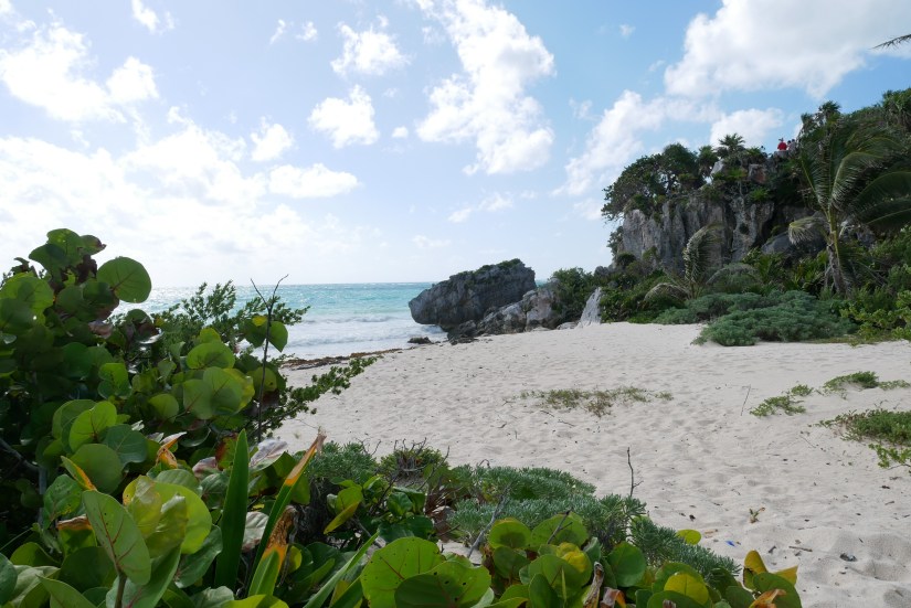 Tulum ruins beach