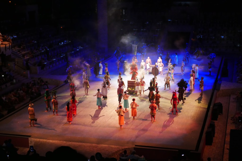 spectacle nocturne xcaret