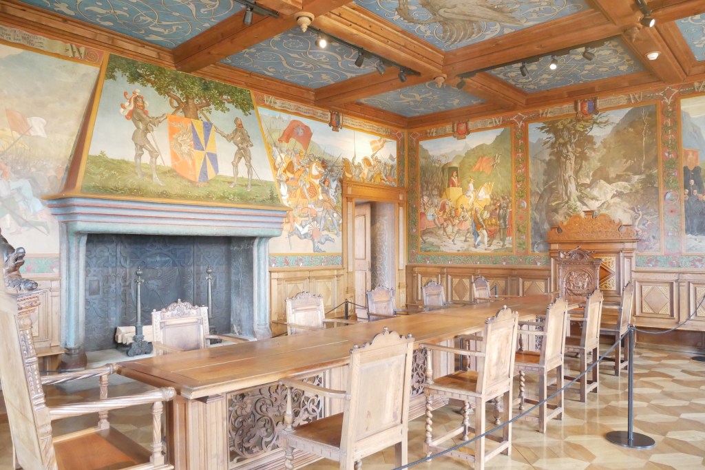 intérieur château de Gruyères