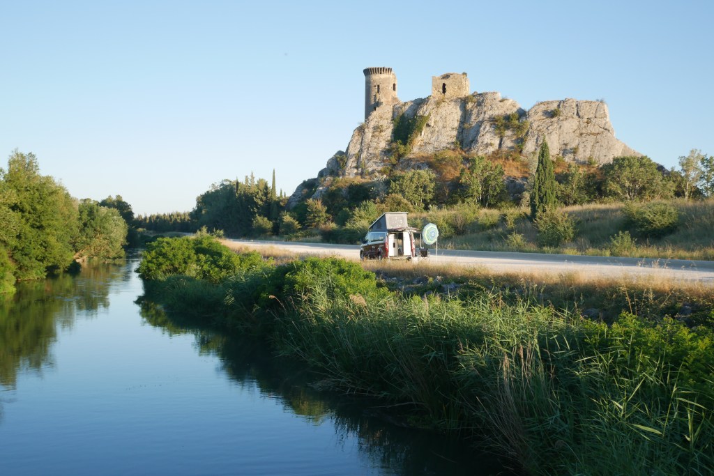 Van ruines Chateauneuf-du-Pape