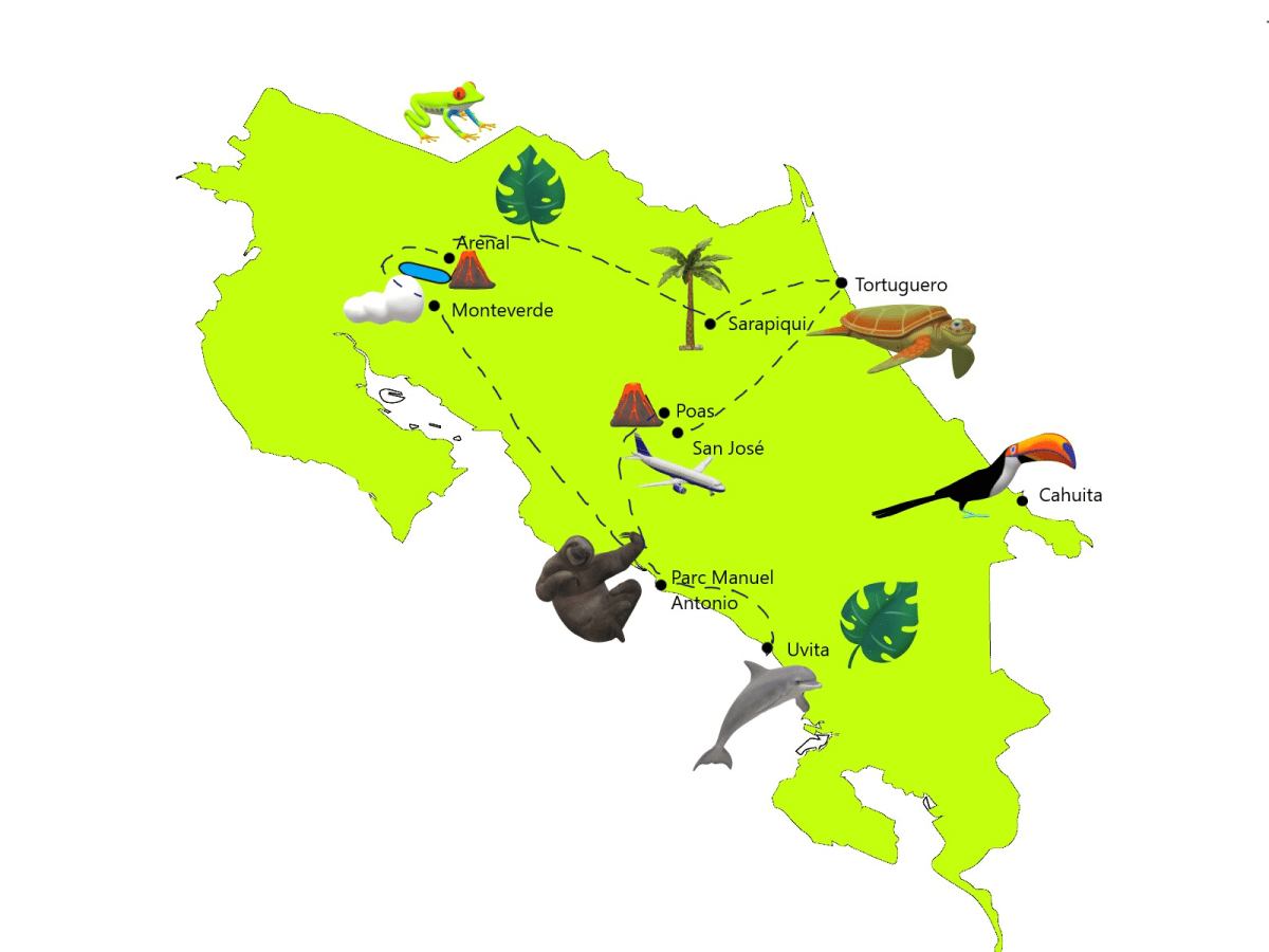 Le Costa Rica en famille : les&nbsp;incontournables