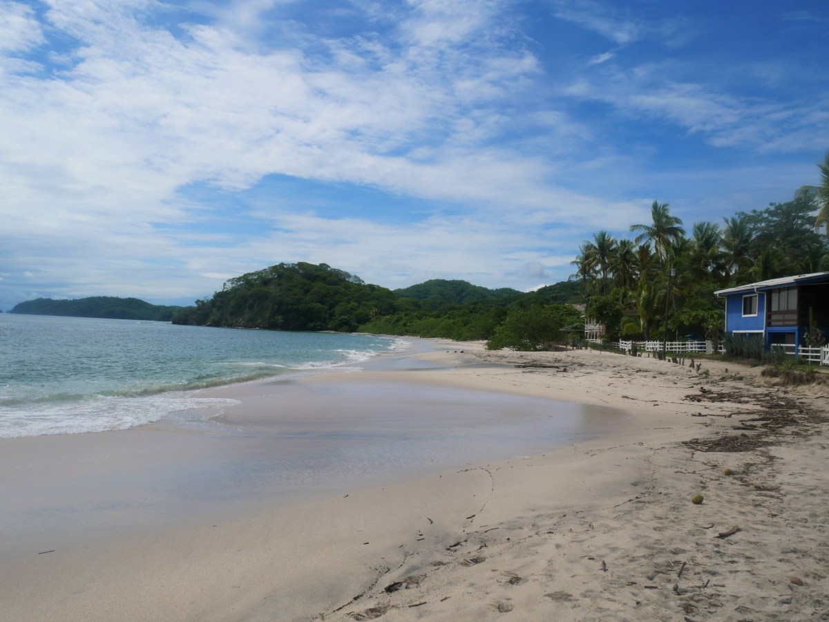 Portrero, petit village sur la côte pacifique&nbsp;nord