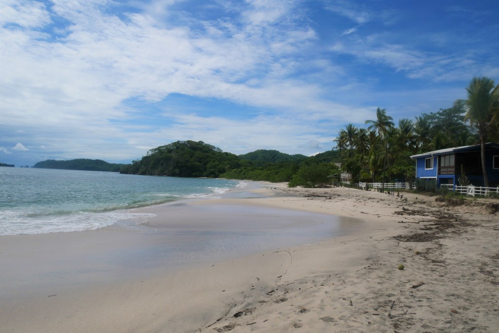 Playa Penca et maison bleue