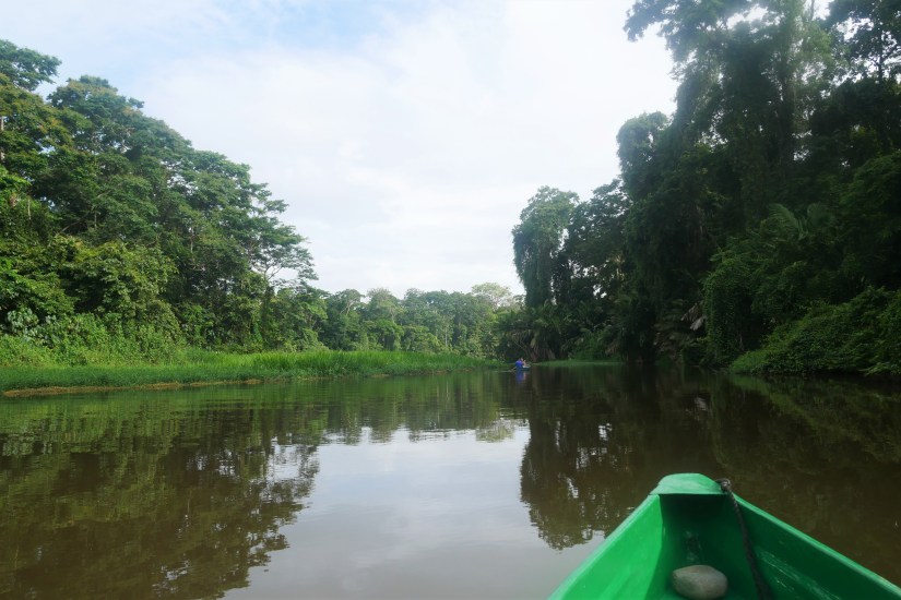 Canoë canaux Tortuguero Costa Rica