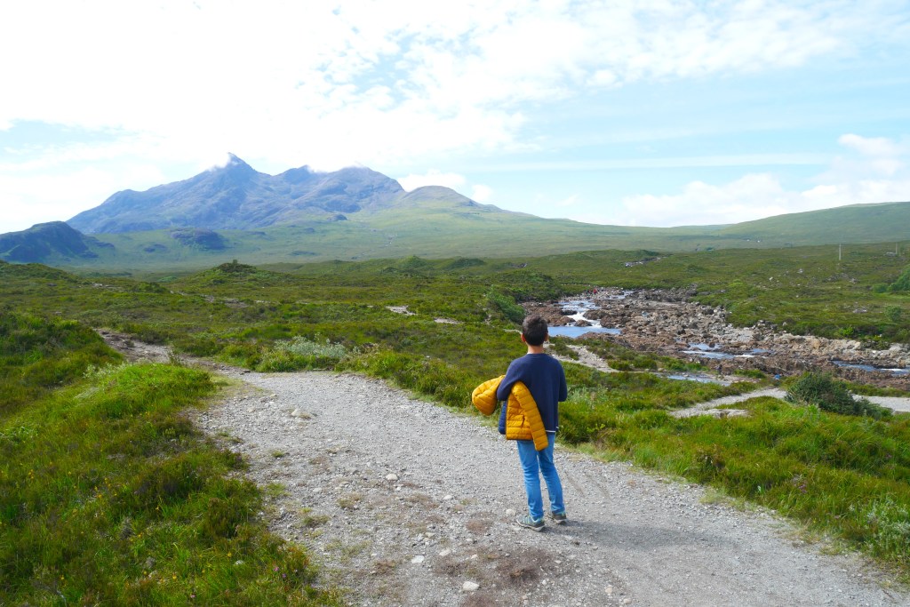 Sentier Fairy pools ile de Skye