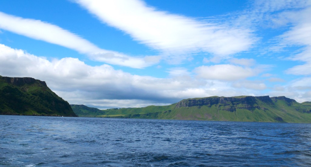 Vue ile de Skye mer