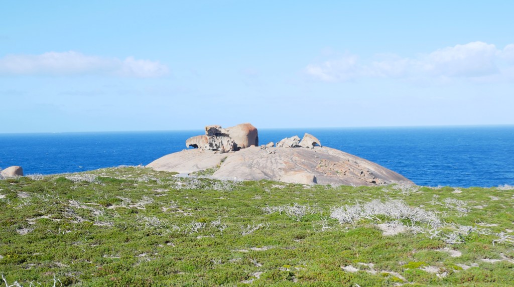 dome remarkable rock kangaroo island ocean 
