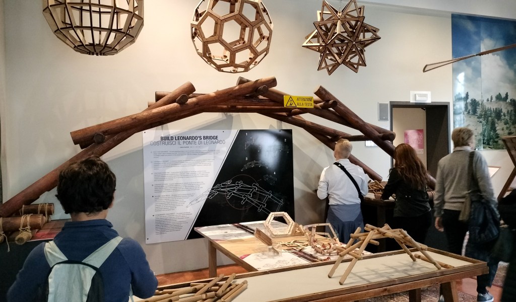 inventions musée léonard de vinci Venise