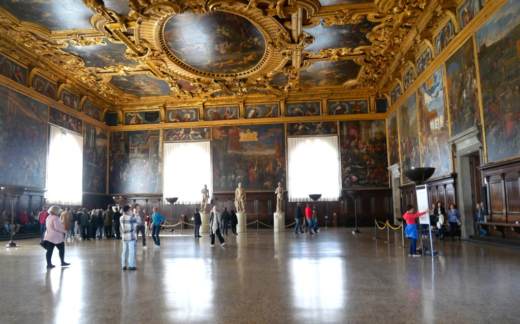 Grande salle Palais des Doges Venise