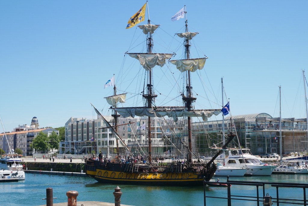 frégatte le shtandart port de La Rochelle