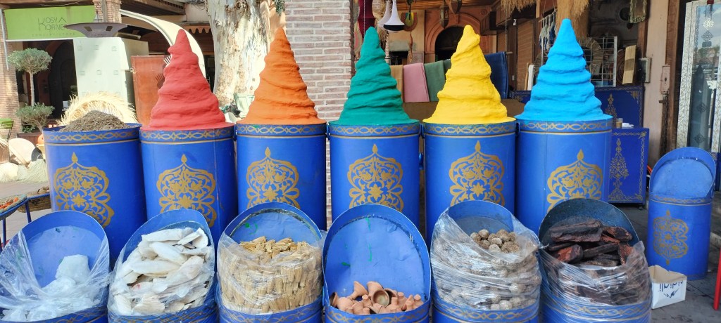 Echoppe épices Marrakesh