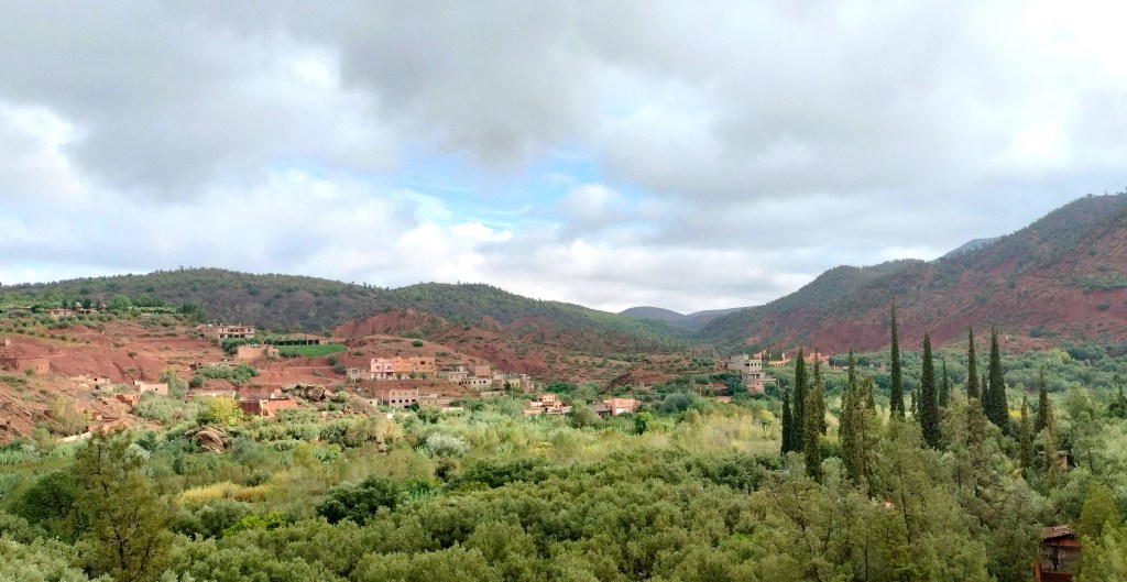 Entrée de la vallée de l'Ourika
