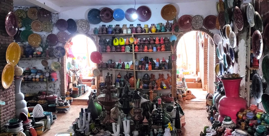 Atelier poterie vallée de l'Ourika