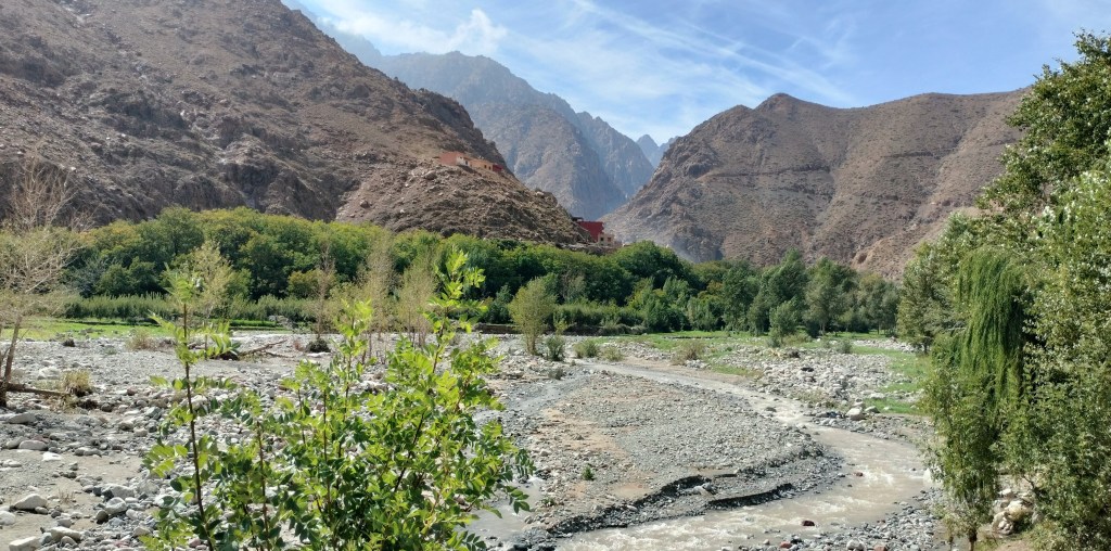 Montagnes vallée de l'Ourika Maroc
