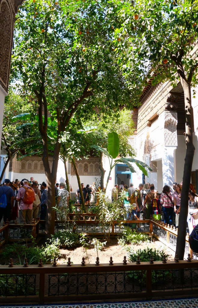 Jardin palais de la Bahia Marrakech