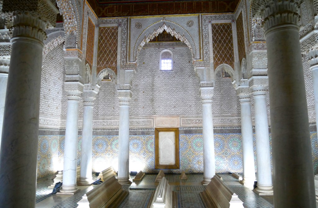 Tombeau principal tombeaux saadiens Marrakech