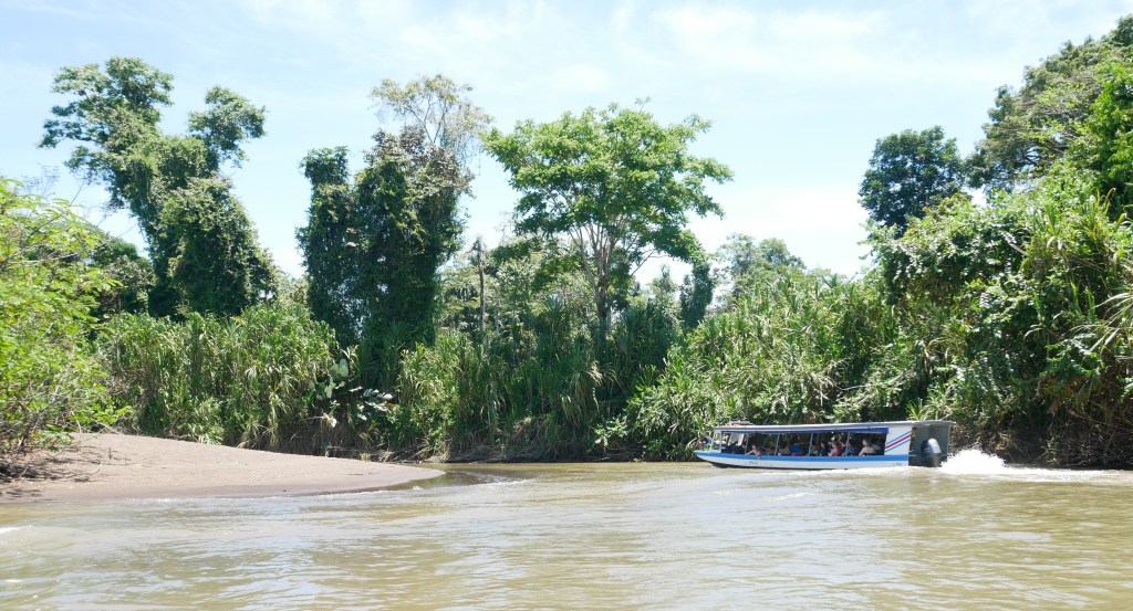 Bateau allant à Tortuguero Costa Rica