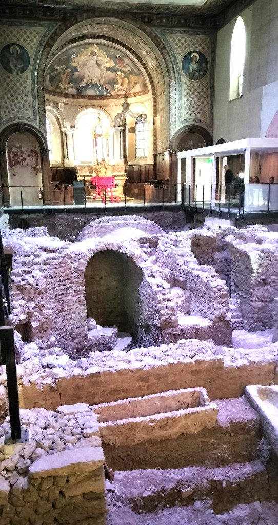 Ruines Musée archéologique Saint Laurent Grenoble
