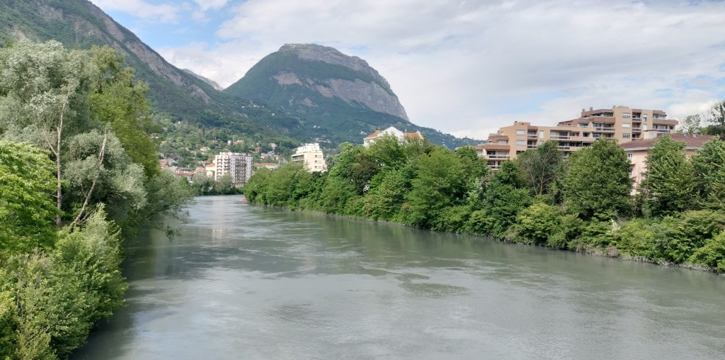 Chemin de halage Isère Grenoble