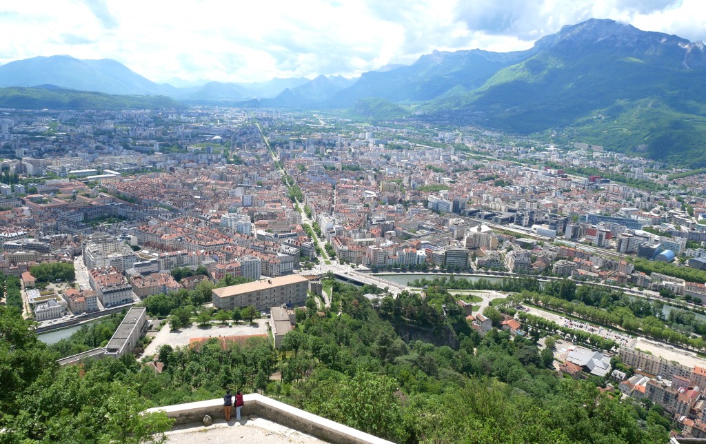Vue depuis le fort de la Bastille Grenoble