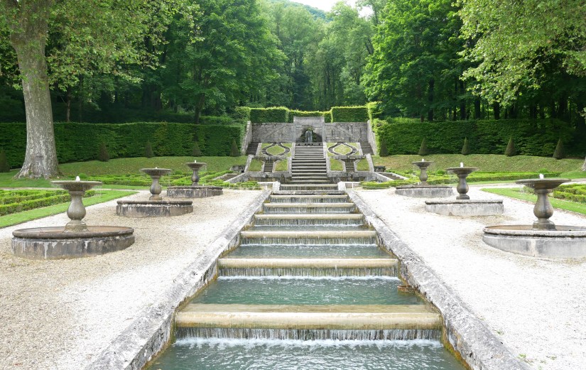 Fontaines château du Touvet