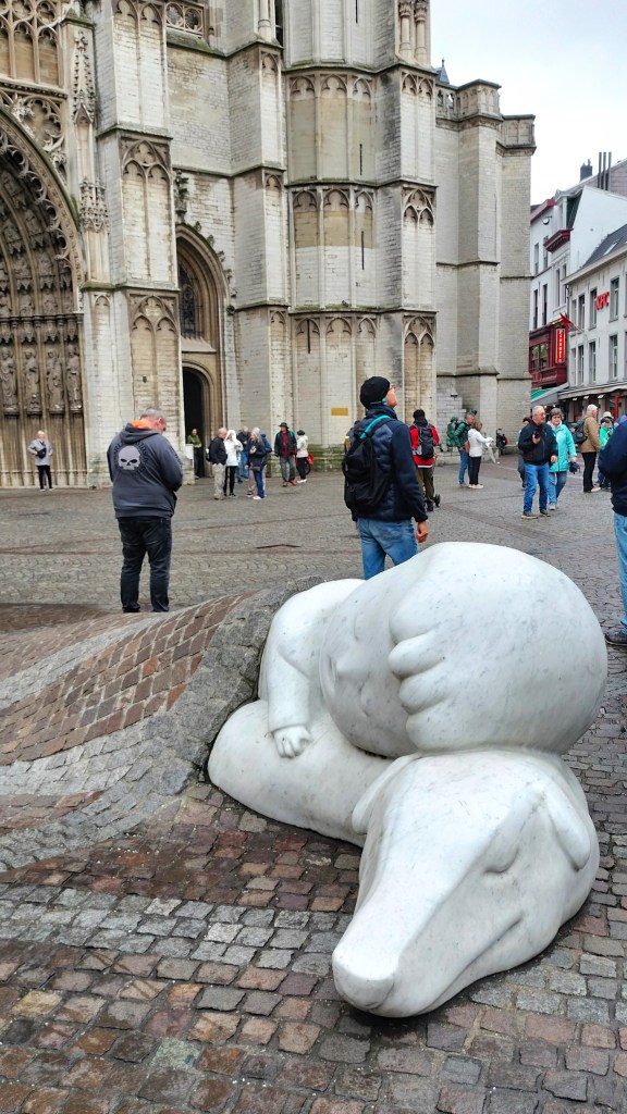 Statue Nello et Patrasche Anvers