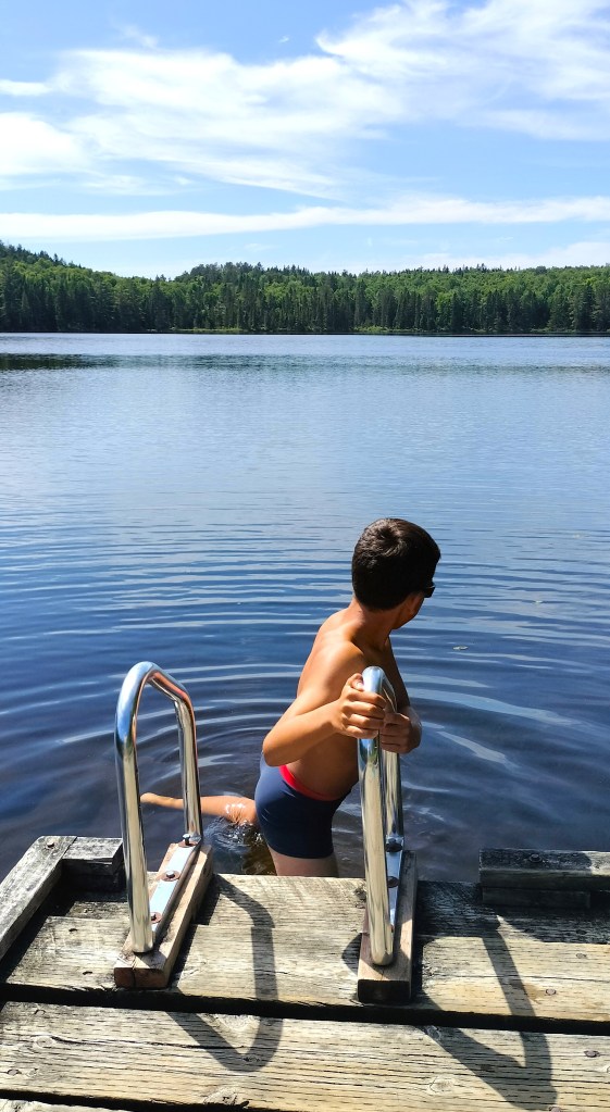 Lac Alphonse parc de la Mauricie Québec