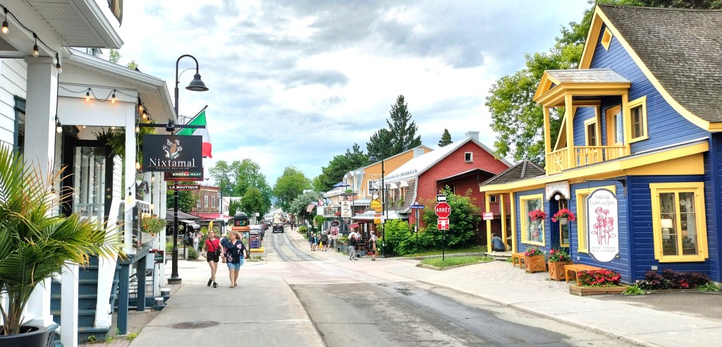 Rue principale Baie-Saint-Paul Québec