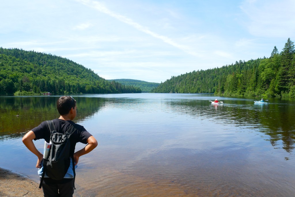 Lac Shewenegan parc de la Mauricie Québec