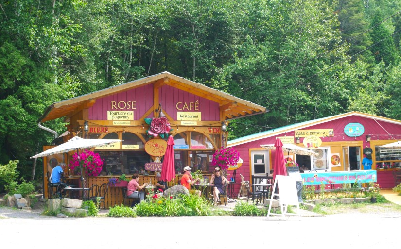 Restaurant Sainte-Rose-du-Nord fjord du Saguenay Québec