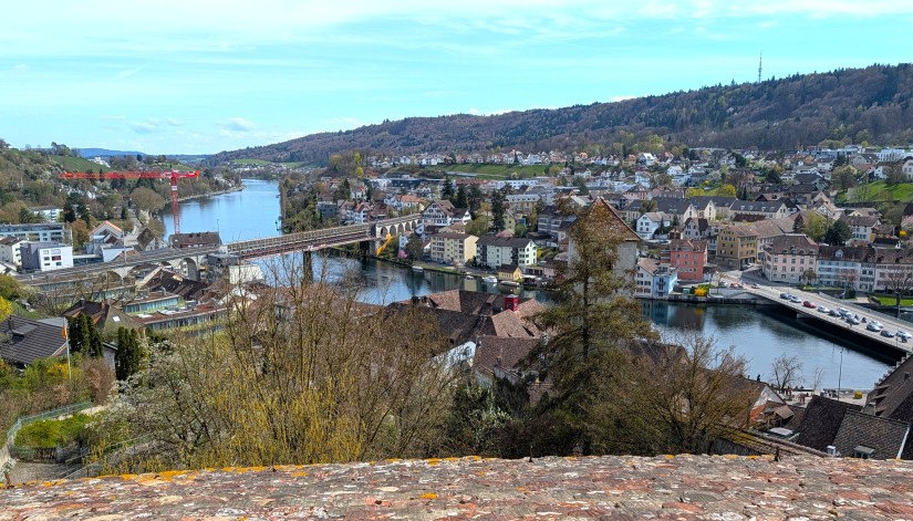 Vue depuis la forteresse Munot Schaffouse
