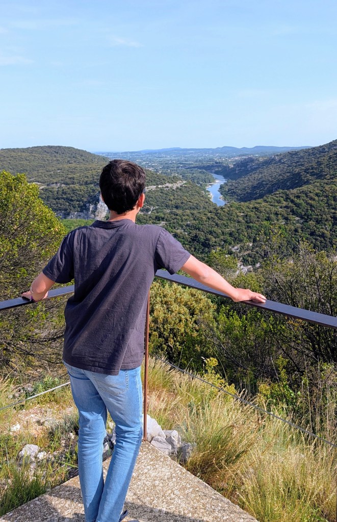 Belvédère route panoramique Gorges de l'Ardèche